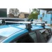 Автобагажник для гладкой крыши (хром, пара) для Nissan Leaf 2010-2017 гг
