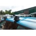 Автобагажник для гладкой крыши (хром, пара) для Nissan Leaf 2010-2017 гг