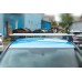 Автобагажник для гладкой крыши (хром, пара) для Nissan Leaf 2010-2017 гг