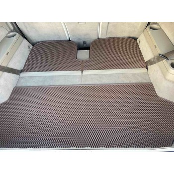 Коврик багажника с 3 частей (EVA, кирпичный) для Volvo XC90 2002-2014 гг
