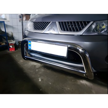 Кенгурятник a125209 (нерж.) для Mitsubishi Outlander 2006-2012 гг