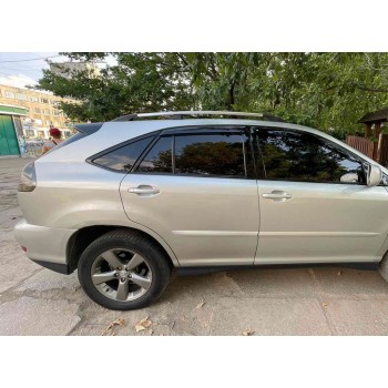 Рейлінги Хром турецькі Пластикові ніжки для Lexus RX 2003-2009 рр