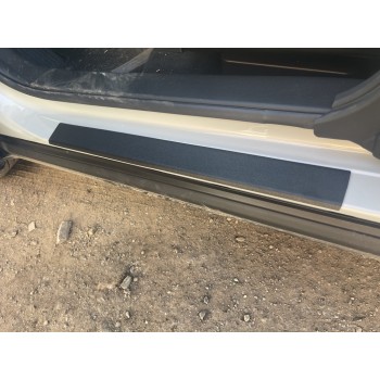 Накладки на пороги DDU Мат (2 шт, пластик) для Mazda CX-30