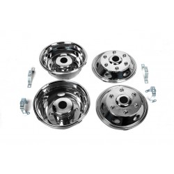 Ковпаки з нержавійки Exclusive V1 R15 (2-котковий) для Mercedes Sprinter W901/902/903/904/905 1995-2006 рр