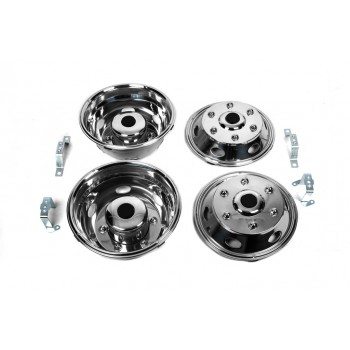 Ковпаки з нержавійки Exclusive V1 R15 (2-котковий) для Mercedes Sprinter W901/902/903/904/905 1995-2006 рр