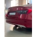 Накладка на задній бампер (Sedan, нерж) для Honda Civic Sedan 2021- рр