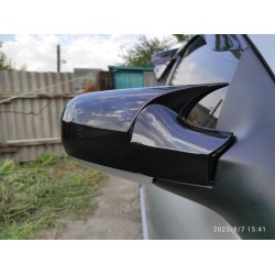 Крышки зеркал BMW-style (2 шт) для Renault Clio III 2005-2012 гг