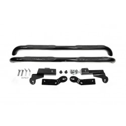 Боковые трубы для длинной базы L 169,5 (2 шт, черные) для Toyota Rav 4 2006-2013 гг