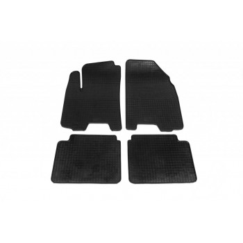 Резиновые коврики (4 шт, Polytep) для Daewoo Gentra