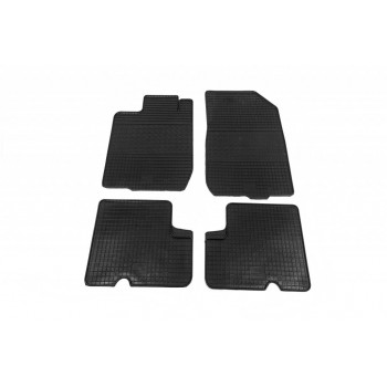 Резиновые коврики (4 шт, Polytep) для Renault Logan I 2008-2013 гг