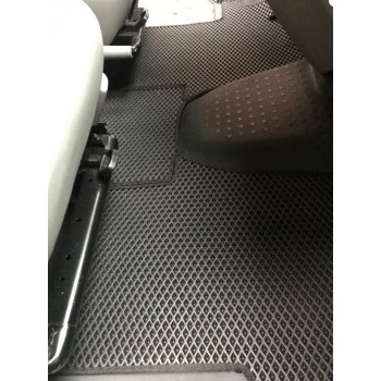 Килимки EVA (чорні, передні, для 1-20251) для Volkswagen T5 Multivan 2003-2010 рр