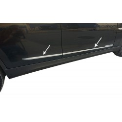 Молдинг дверной (4 шт, нерж) для BMW X1 E-84 2009-2015 гг