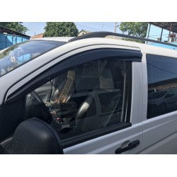Ветровики (2 шт, Sunplex Sport) для Mercedes Vito W639 2004-2014 гг
