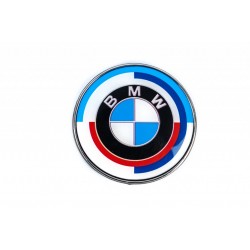 Ювілейна емблема 82мм (задня) для BMW 5 серія F-10/11/07 2010-2016 рр