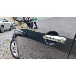 Накладки на ручки ДЕКОР (2 шт., нерж) для Skoda Roomster 2006-2015 рр