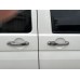 Накладки на торець ручки (нержавіюча сталь) 4 штуки для Volkswagen T5 Transporter 2003-2010 рр