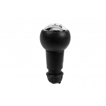 Ручка КПП 5-передач 2403.CN (черная-2025хром) для Peugeot 3008 2008-2016 гг
