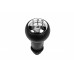 Ручка КПП 5-передач 2403.CN (черная-2025хром) для Peugeot 3008 2008-2016 гг