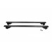 Перемычки на обычные рейлинги под ключ Bold Bar V1 (2 шт) Черные для Volkswagen T5 Caravelle 2004-2010 гг