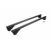 Перемычки на обычные рейлинги под ключ Bold Bar V1 (2 шт) Черные для Volkswagen T5 Caravelle 2004-2010 гг