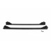 Перемычки на обычные рейлинги под ключ Bold Bar V1 (2 шт) Черные для Volkswagen T5 Caravelle 2004-2010 гг
