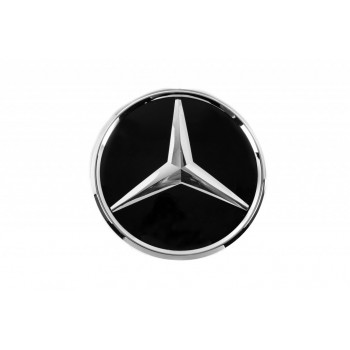 Передня емблема під склом, хром окантовка a0008880111 (Для GLS) для Mercedes GL/GLS сlass X166