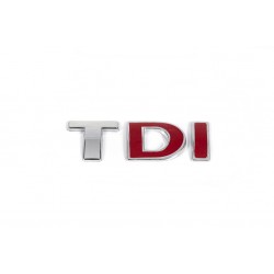 Надпись Tdi OEM, Красные DІ для Volkswagen Golf 4