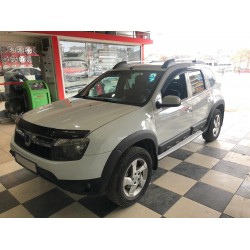 Накладки на арки гладкі (8 шт, пластикові) EuroCap - Туреччина для Dacia Duster 2008-2018 рр