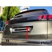 Планка над номером (нерж) для Peugeot 3008 2016-2023 рр