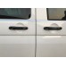 Накладки на ручки (натуральный карбон) 4 ручки для Volkswagen Caddy 2015-2020 гг