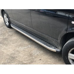 Бокові пороги BlackLine (2 шт., алюміній) Довга база для Volkswagen T6