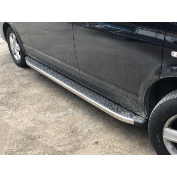 Бокові пороги BlackLine (2 шт., алюміній) Довга база для Volkswagen T6
