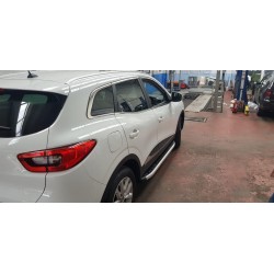 Боковые пороги Fullmond (2 шт., алюминий) для Renault Kadjar