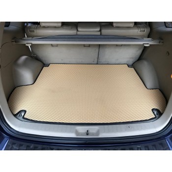 Коврик багажника (EVA, бежевый) (5 мест) для Hyundai Santa Fe 2 2006-2012 гг