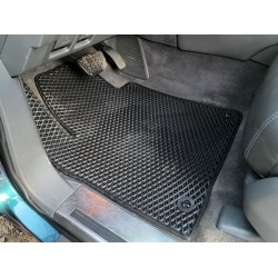 Поліуретанові килимки (2007-2012, EVA, чорні) для Toyota Land Cruiser 200