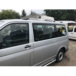 Рейлінги Хром Довга база, Пластикові ніжки для Volkswagen T5 Caravelle 2004-2010 рр
