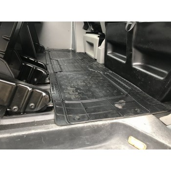 Задние коврики (2 шт, Polytep) для Volkswagen T5 2010-2015 гг