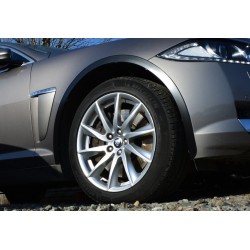 Накладки на арки (4 шт, нерж) для Jaguar XF 2009-2016 гг