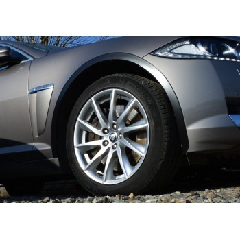 Накладки на арки (4 шт, нерж) для Jaguar XF 2009-2016 гг