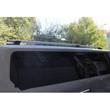 Рейлинги OmsaLine Sport (2 шт, серые) Средняя база для Ford Transit 2014- гг