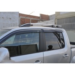 Рейлинги OmsaLine Sport (2 шт, серые) для Fiat Fullback 2016- гг