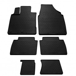 Резиновые коврики для -20252 (3 ряда, Stingray Premium) для Nissan Qashqai 2007-2010 гг