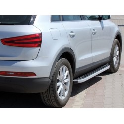 Боковые пороги BlackLine (2 шт, алюминий) для Hyundai Staria