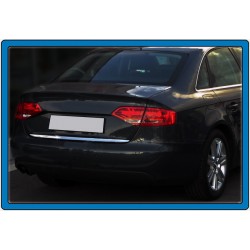 Кромка багажника (sedan, нерж.) Carmos - Турецька сталь для Ауди A4 B8 2007-2015 рр