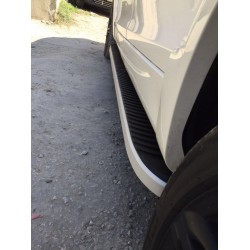 Боковые пороги Tayga (2 шт., алюминий) Только на короткую базу для Volkswagen T5 2010-2015 гг