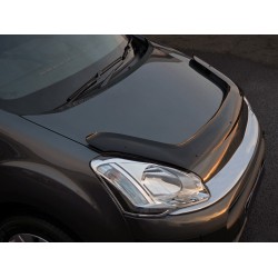 Дефлектор капота длинная (EuroCap) для Peugeot Partner Tepee 2008-2018 гг