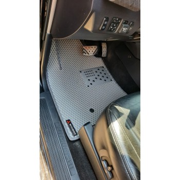 Коврики EVA (серые) для Mitsubishi Pajero Wagon III
