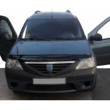 Дефлектор капота (EuroCap) для Dacia Logan I 2008-2012 гг