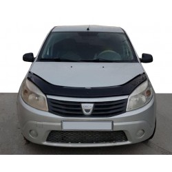 Дефлектор капота (EuroCap) для Dacia Sandero 2007-2013 гг