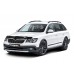 Дефлектор капота 2013-2015 (EuroCap) для Skoda Superb
